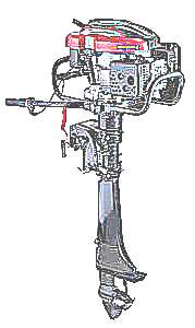 4х-тактный двигатель Hangkai (фото)